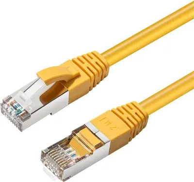 Zdjęcie produktu dla Microconnect SSTP615Y, 15 m, Cat6, S/FTP (S-STP), RJ-45, RJ-45, Żółty