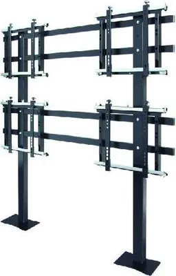 Immagine prodotto di ITB Piantana Videowall 2×2 139,7 cm (55") Nero Pavimento