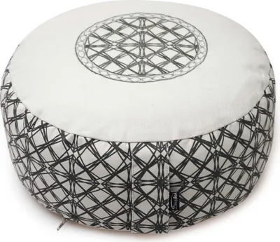 Produktbild von Meditationskissen rund - vintage - organic Baumwolle - ø 36cm x 15cm
