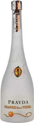 Produktbild von Pravda ORANGE Flavored Vodka 37,50 %  0,70 lt.