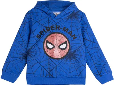 Zdjęcie produktu dla Cerda Group Bluza z kapturem Spiderman Niebieski 6 lat Chłopcy, dziewczynki Niebieski 6 lat