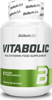 Zdjęcie produktu dla BioTech USA VitaBolic 30 tabletek / Multiwitaminy / Multiwitamina sportowa ze zwikszon zawartoci witaminy b