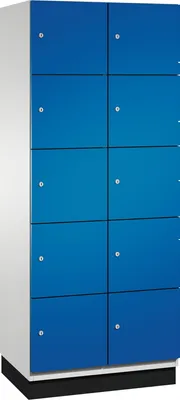 Produktbild von C+P Fächerschrank 4510422S10010 Sockel 10Fächer B800mm lgr/ebl