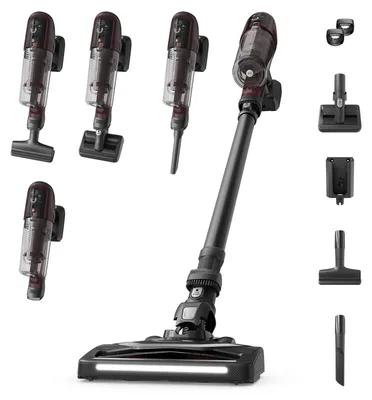 Obrázok produktu pre Rowenta RH6485, Tyčový vysávač, Bezvreckové, Červená, Šedá, Suchý, Filtrovanie, 2 kusov