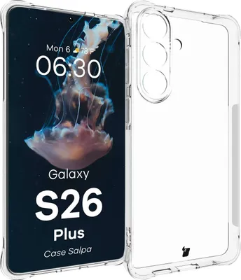 Produktbild von Flexible Handyhülle für Galaxy S26 Plus, Bizon Case Salpa, Transparent