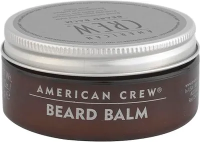 Produktbild von American Crew Beard Balm, Bartbalsam, 60 g, Prunus Amygdalus Dulcis (Sweet Almond) Oil, Butyrospermum Parkii (Shea) Butter, Cera Alba (Beeswax..., 1 Stück(e)