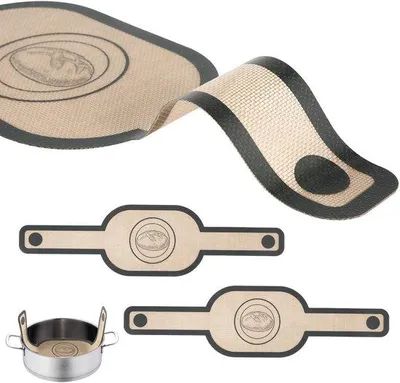 Immagine prodotto di Set di tappetini in silicone per il pane - 21 x 56 cm