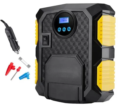Image de Compresseur Verk 24020 12V, 150PSI/10bar, 120W LCD