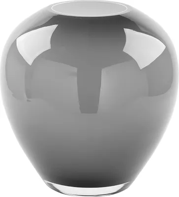 Produktbild von Fink LOSONE, Vase, Opalglas, grau opal, L. 13 cm, B. 13 cm, H. 25 cm, D. 25 cm 115004