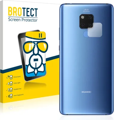 Produktbild von BROTECT Schutzglas für Huawei Mate 20 X (NUR Kameraschutz) Schutzfolie Panzer Folie Glas Display Schutz klar