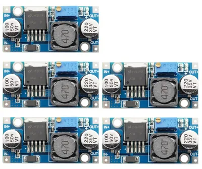 Step-Down Converter 3A, 5er-Pack, DC 3,2-46V auf 1,25-35V