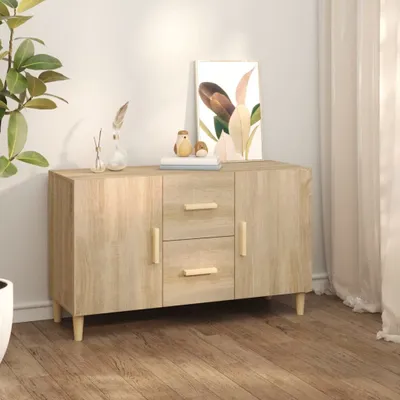 Obrázok produktu pre The Living Store príborník Sonoma dub 100x36x60 cm materiál na báze dreva