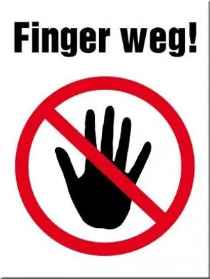 Zdjęcie produktu dla Magnes Na Lodówkę Finger Weg