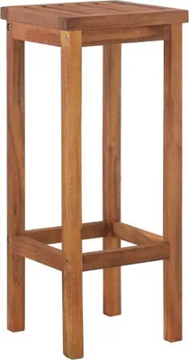 Produktbild von vidaXL Barhocker 2 Stk. Massivholz Akazie