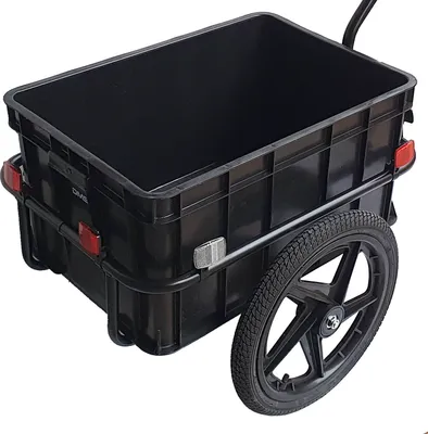 Produktbild von DMS® Fahrradanhänger Lasten-, Transportanhänger  70L Handwagen Blau