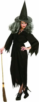 Produktbild von Kostüm Hexe schwarz - Preishit - Hexenkostüm Hexen Verkleidung S - 34/36