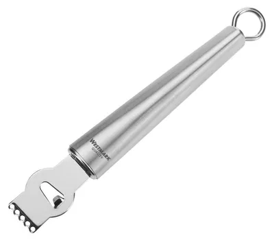 Zesteur/Citruszesten-Schaber, 17,5 cm, Edelstahl, silber