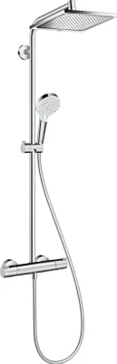 Obrázek produktu pro Sada sprchového systému hansgrohe Crometta E 240 s termostatem, dešťovou sprchou a ruční sprchou, 1 ks.