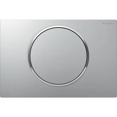 Produktbild von Geberit 115.758.JQ.5, Spülplatte, Rot, Chrom, Geberit, 246 mm, 14 mm, 164 mm