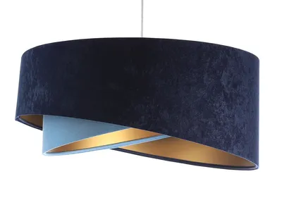 Immagine prodotto di THUNDERCLOUD BLUE lampada a sospensione blu navy/oro
