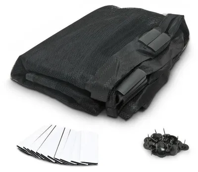 Obrázek produktu pro Magnetická síťka na dveře 210 cm černá