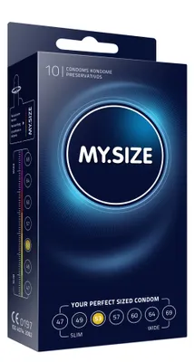 Produktbild von MY.SIZE 53 mm Kondome – 10 Stück