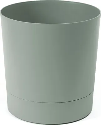 Produktbild von Lamela AURA Blumentopf mit Untersetzer, Oliwkowy Ø 38cm