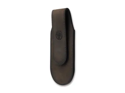 Produktbild von Böker Magnet-Stecketui Braun Groß Nubuk Leder