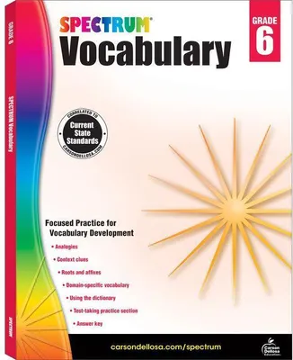 Produktbild von Spectrum Vocabulary, Grade 6