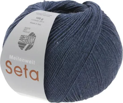 Produktbild von Lana Grossa - Meilenweit 100g Seta 0012 dunkelblau
