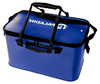 Produktbild von Angeltasche M wasserdicht zusammenfaltbar mit Tragegriff und Schultergurt für Boots- und Meeresangeltour