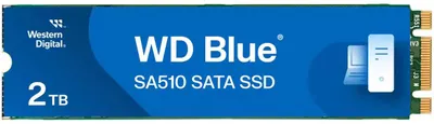 Zdjęcie produktu dla Western Digital Blue WD SA510, 2 TB, M.2, 560 MB/s, 6 Gbit/s