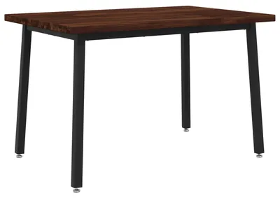 Obrázok produktu pre Štvorcový jedálenský stôl, rozmer 120 x 90 x 75 cm, vyrobený z masívneho dreva akácie