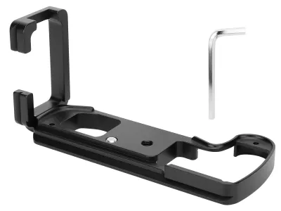 Productafbeelding van Aluminiumlegering handgreep, L-vormige snelkoppelplaat, verticale bevestiging voor Sony RX10II camera