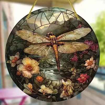 Produktbild von Sonnenfänger Libelle - Kunstwerk für Ihr Zuhause KP31569