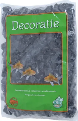 Productafbeelding van De Boon Grind Glanskiezel Nero Ebano 1KG