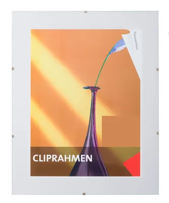 Produktbild von Rahmenlos Bilderhalter Bilderrahmen 21x29 cm