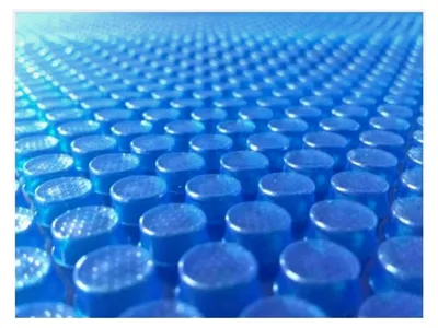 Produktbild von Solarfolie blau 400my Achtform 5,25 x 3,20 m