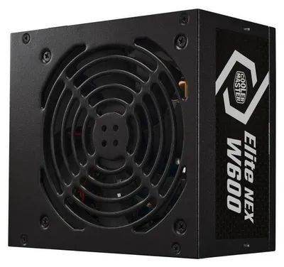 Immagine prodotto di Cooler Master Elite NEX W600 - Netzteil (intern) - ATX12V 2.41/ EPS12V - 80 Plus White - Wechselstrom 200-240 V - 600 Watt - aktive PFC - Europa