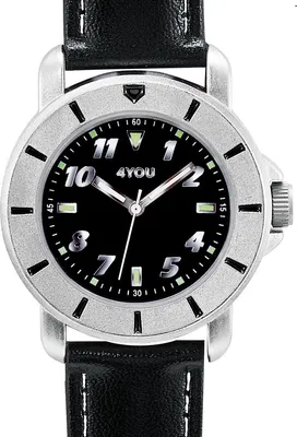 Produktbild von 4YOU Uni Uhr Armbanduhr Analog Quarz Kunstleder 250002002