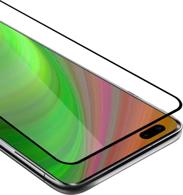 Immagine prodotto di Cadorabo pellicola blindata per Xiaomi Redmi K30i 5G pellicola protettiva in nero schermo pieno vetro temperato protezione display