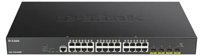 Immagine prodotto di Switch 440mm D-Link DGS-1250-28XMP       4*SFP+/24*GE PoE+ retail