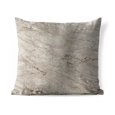 Produktbild von MuchoWow® Outdoor Kissen - Marmor - Stein - Braun - 45x45 cm - Wetterfest - Lounge Kissen - Fotokissen - Dekoratives Kissen