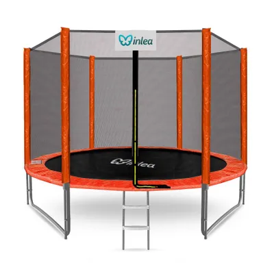 Obrázek produktu pro INLEA PREMIUM Jump Trampolína 305 cm s vnější ochrannou sítí – oranžová