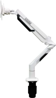 Obrázek produktu pro Držák na monitor DESQ s plynovou pružinou - bílý