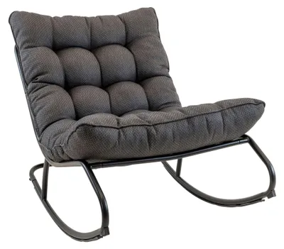 Produktbild von Lesli Living Schaukelstuhl Zenzi schwarz - 41244