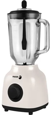 Obrázok produktu pre FAGOR FGC2160, mixér 2 v 1, 400 W, so sklenenou nádobou 1,5 L a mlynčekom na korenie (50 g), krémová farba