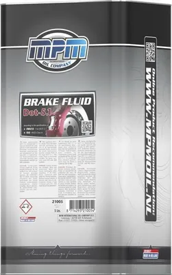 Obrázok produktu pre MPM 21005 DOT 5.1 Brzdová kvapalina 5 l