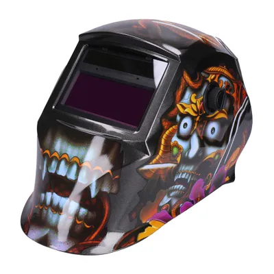Produktbild von Automatik Solar Schweißhelm mit UV-Schutz, autom. Verdunkelung, Feuerhemmend, schnelle Schaltzeiten - Design: Freak