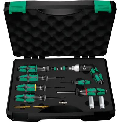 Produktbild von Wera - 7443/12 Montageset für Reifendruckkontrollsysteme, 12-teilig; 5074746001